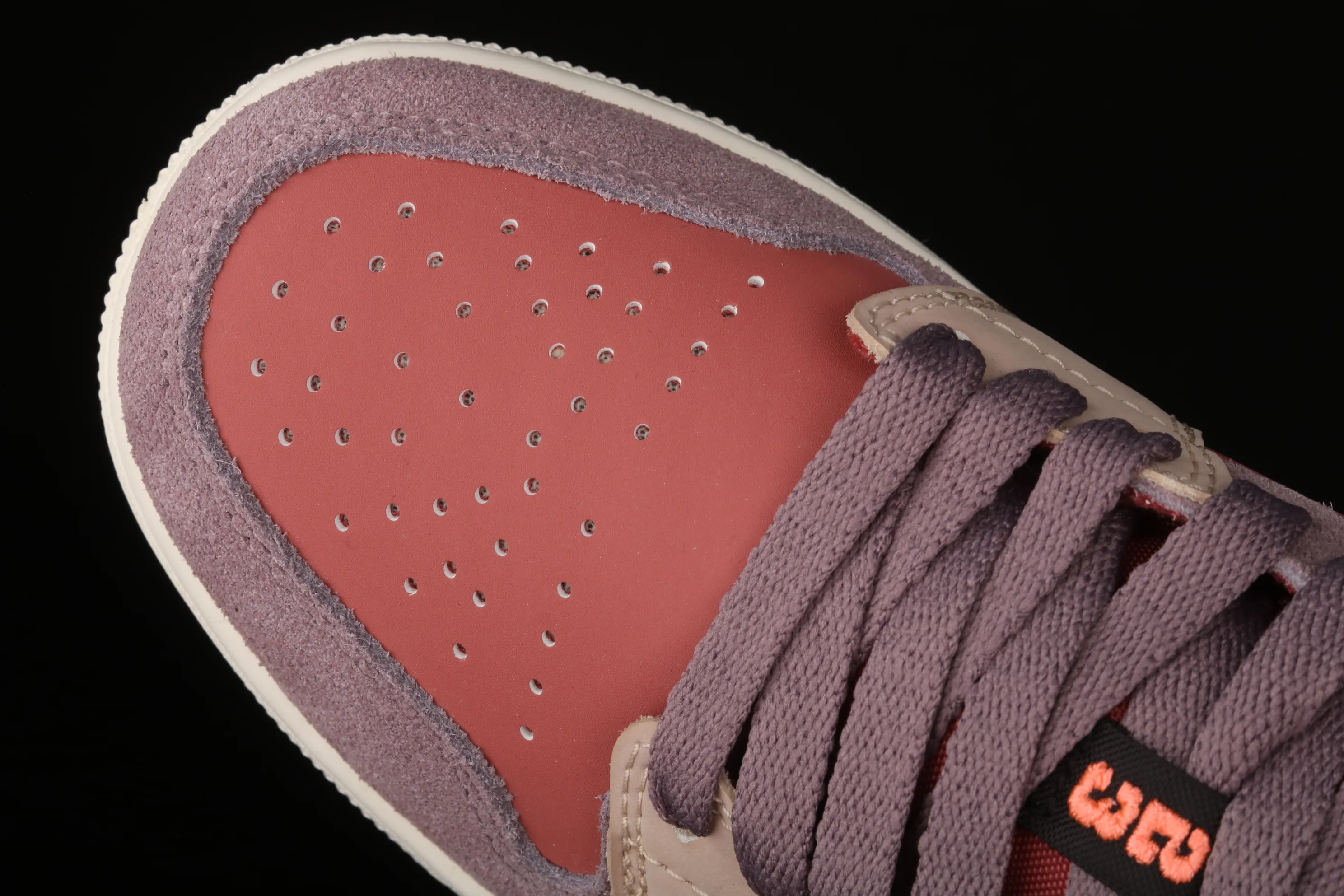All categories Air Jordan Jordan series basketball shoes Air Jordan 1 Low G version pure original Air Jordan 1 Low AJ1 Joe 1 red pink purple stitching DC0774-602